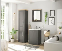OTTO home Badmöbel-Set »WESTMINSTER, Bad im Landhausstil, 3-teiliges Badezimmer« 3 Stk. tlg.