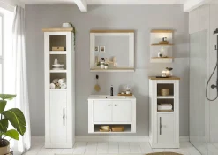 OTTO home Badmöbel-Set »WESTMINSTER, Bad im Landhausstil, 5-teiliges Badezimmer« 5 Stk. tlg.