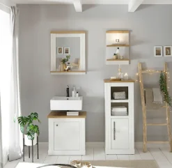 OTTO home Badmöbel-Set »WESTMINSTER, Bad im Landhausstil, 4-teiliges Badezimmer« 4 Stk. tlg.