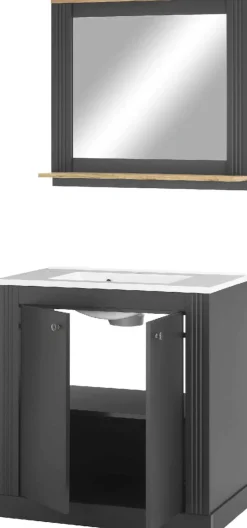 OTTO home Badmöbel-Set »WESTMINSTER, Bad im Landhausstil, 2-teiliges Badezimmer« 2 Stk. tlg.