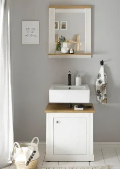 OTTO home Badmöbel-Set »WESTMINSTER, Bad im Landhausstil, 2-teiliges Badezimmer« 2 Stk. tlg.