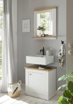 OTTO home Badmöbel-Set »WESTMINSTER, Bad im Landhausstil, 2-teiliges Badezimmer« 2 Stk. tlg.