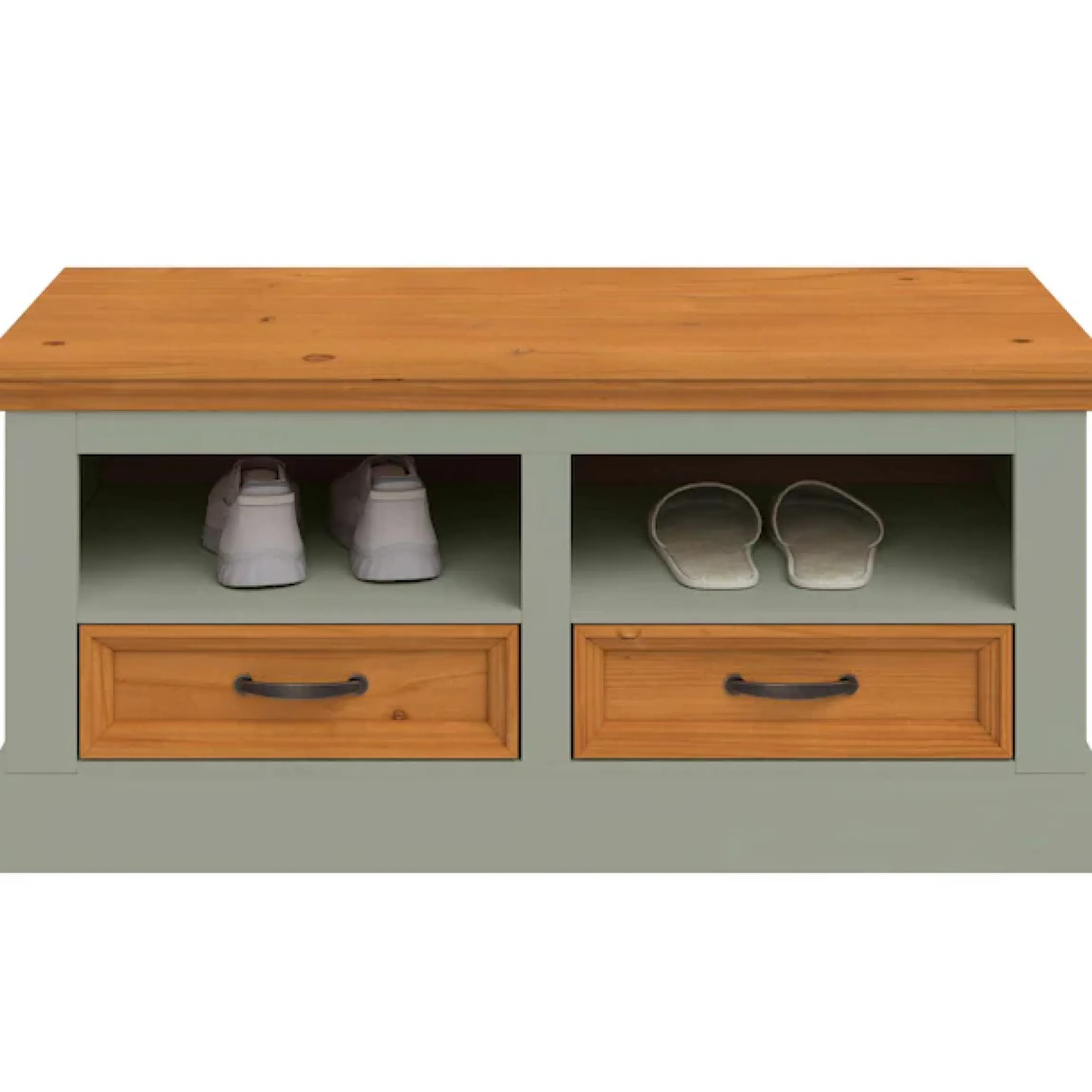 OTTO home Bank »Selma« mit Stauraum und 2 Schubkästen, Breite 100 cm