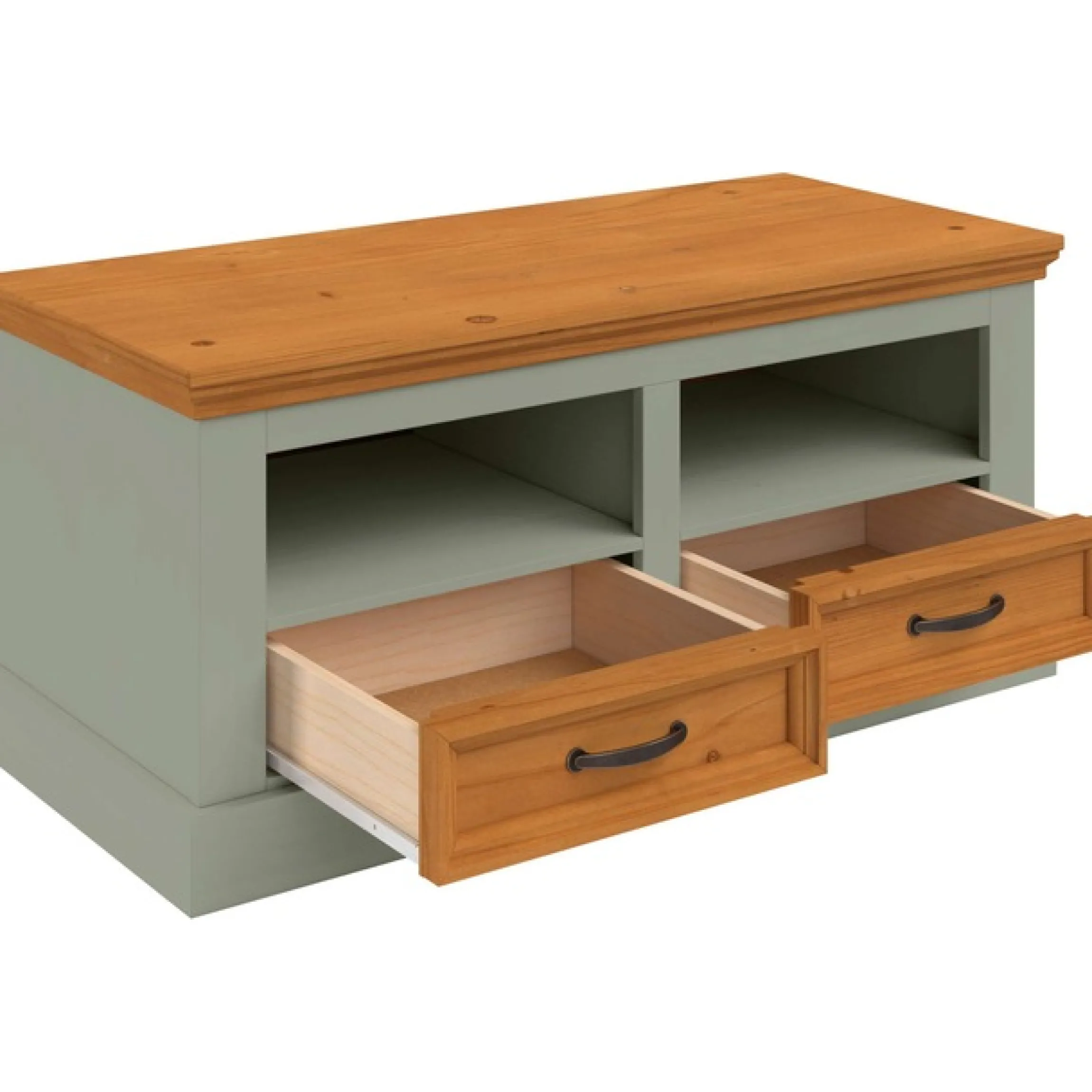 OTTO home Bank »Selma« mit Stauraum und 2 Schubkästen, Breite 100 cm