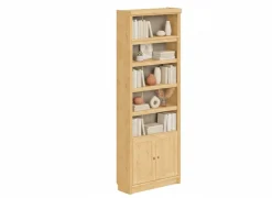 OTTO home Bücherregal »mit 2 Türen Soeren Regal Aktenregal B/T/H: 80/29/220 cm« massive Kiefer, FSC®-zertifiziert