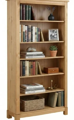 OTTO home Bücherregal »Rauna« aus massiver Kiefer, Breite 96 cm, FSC® zertifiziert
