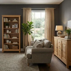 OTTO home Bücherregal »Rauna« aus massiver Kiefer, Breite 96 cm, FSC® zertifiziert