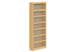 OTTO home Bücherregal »Soeren Regal B/T/H: 80/29/220 cm« 7 offene Fächer, massive Kiefer, FSC®-zertifiziert