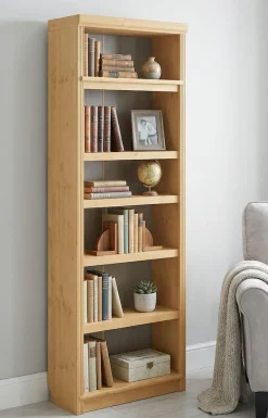 OTTO home Bücherregal »Soeren Regal B/T/H: 80/33,5/220 cm, mit 6 Fächern« massive Kiefer, FSC®-zertifizier