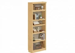 OTTO home Bücherregal »Soeren Regal B/T/H: 80/33,5/220 cm, mit 6 Fächern« massive Kiefer, FSC®-zertifizier