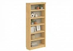 OTTO home Bücherregal »Soeren Regal B/T/H: 80/29/185 cm, 6 Fächer« aus massiver Kiefer, FSC®-zertifiziert