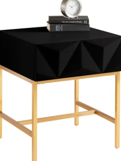 OTTO home Beistelltisch »Minfi« Schublade mit 3D-Front, auch als Nachttisch geeignet, Breite 50 cm