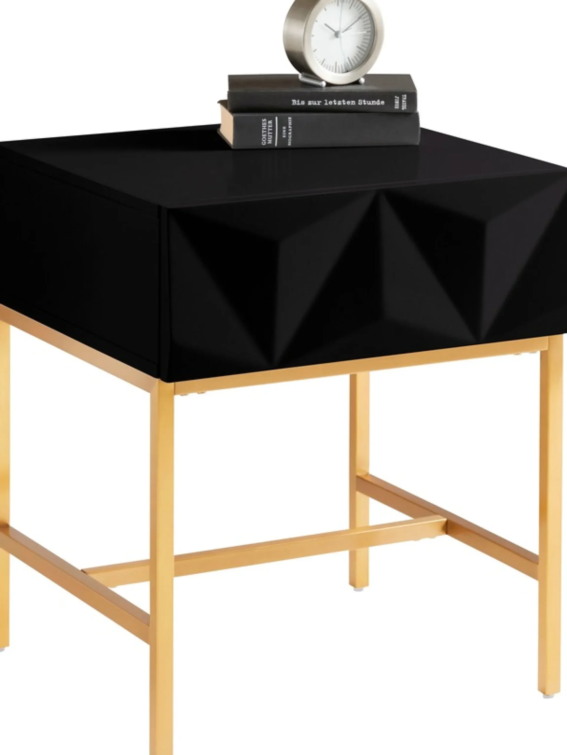 OTTO home Beistelltisch »Minfi« Schublade mit 3D-Front, auch als Nachttisch geeignet, Breite 50 cm