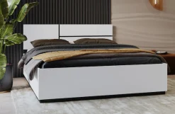 OTTO home Bett »Cross, moderner Bettrahmen« Doppelbett in zwei Grössen, stabiles Bettgestell