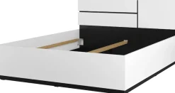 OTTO home Bett »Cross, moderner Bettrahmen« Doppelbett in zwei Grössen, stabiles Bettgestell