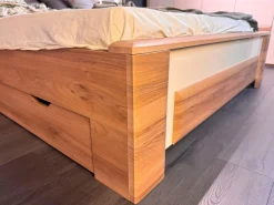 OTTO home Bettgestell »Gala, 160 oder 180x200cm Liegefläche, FSC-zertifiziert« optional passende Stauraumschubladen und Nachttische erhältlich,bequem gepolstertes Kopfteil, bezogen mit Samtvelours