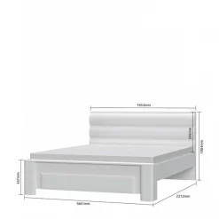 OTTO home Bettgestell »Gala, 160 oder 180x200cm Liegefläche, FSC-zertifiziert« optional passende Stauraumschubladen und Nachttische erhältlich,bequem gepolstertes Kopfteil, bezogen mit Samtvelours