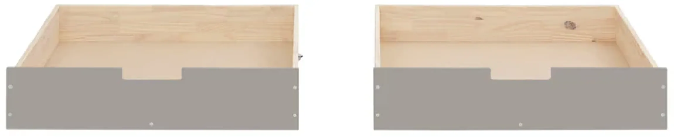 OTTO home Bettschubkasten »Janne« Set, 2 Stk. tlg. Bettschubladen auf Rollen, passend für das OTTO HOME Bett Tessin