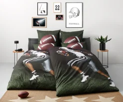 OTTO home Bettwäsche »Joonas« 2 Stk. Fußball, American Football