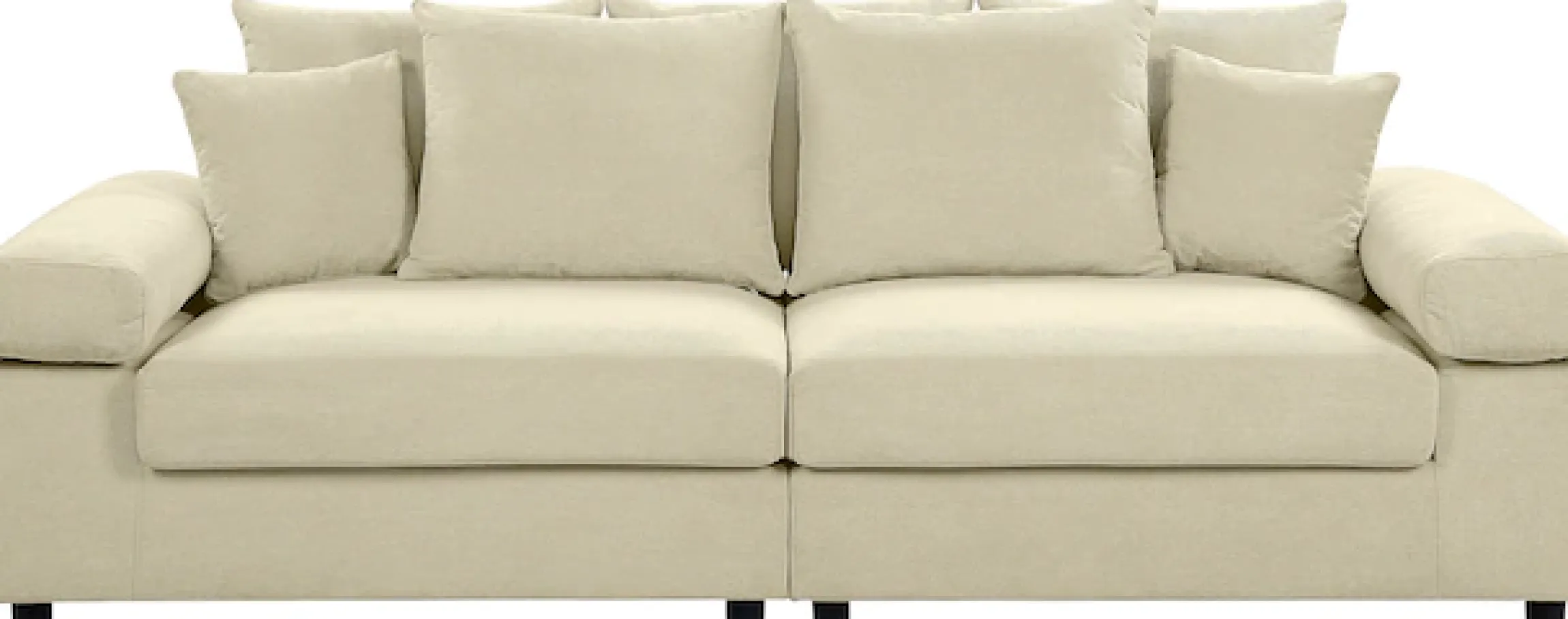 OTTO home Big-Sofa »Bjoern« mit Cord-Bezug, XXL-Sitzfläche, mit Federkern, frei im Raum stellbar