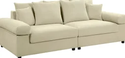 OTTO home Big-Sofa »Bjoern« mit Cord-Bezug, XXL-Sitzfläche, mit Federkern, frei im Raum stellbar