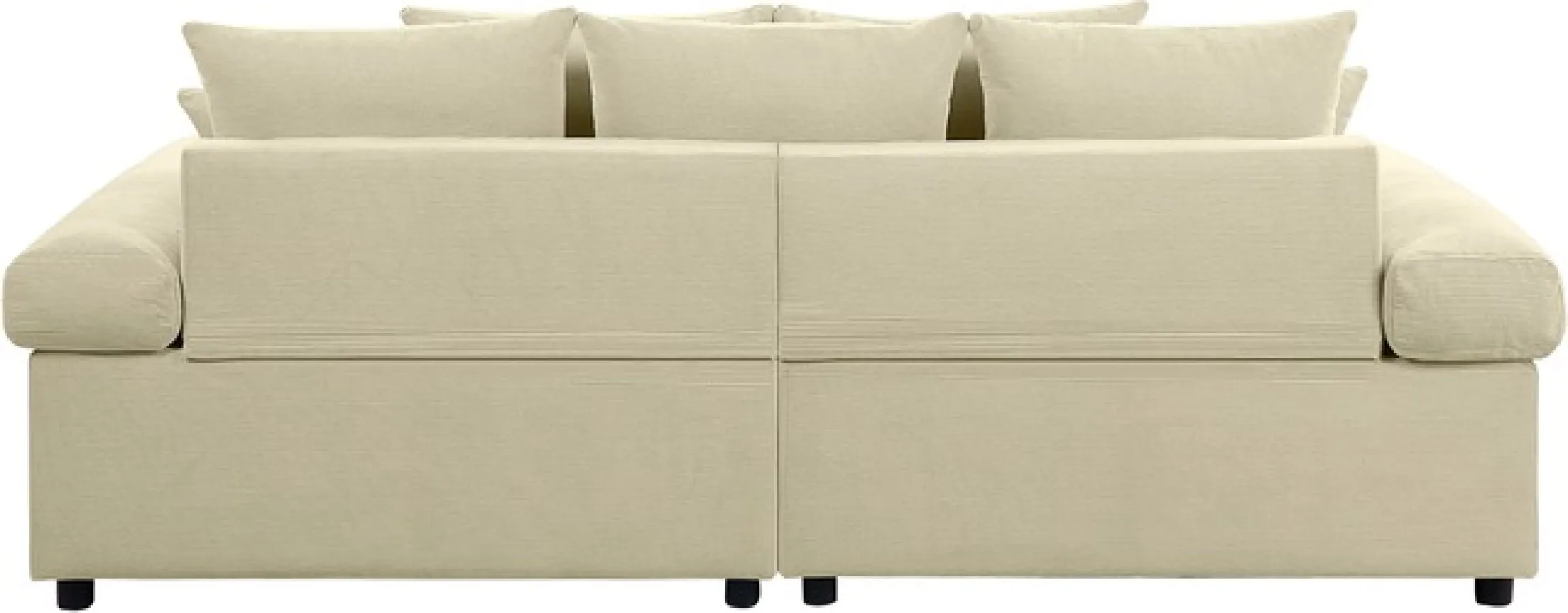 OTTO home Big-Sofa »Bjoern« mit Cord-Bezug, XXL-Sitzfläche, mit Federkern, frei im Raum stellbar