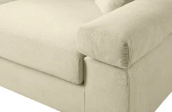 OTTO home Big-Sofa »Bjoern« mit Cord-Bezug, XXL-Sitzfläche, mit Federkern, frei im Raum stellbar