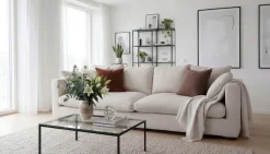 OTTO home Big-Sofa »Comfy« extra weich und kuschelig, Füllung mit Federn und Daunen