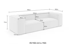 OTTO home Big-Sofa »HAILY Modularsofa, Verlässliche Qualität, Sitztiefe 70 cm« als Modul oder separat verwendbar, für individuelle Zusammenstellung