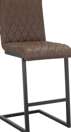 OTTO home Bistrostuhl »Janelle« () 2 Stk.Sitz und Rücken gepolstert, Nähte am Sitz und Rücken, Sitzhöhe 65 cm