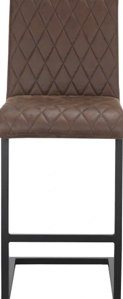 OTTO home Bistrostuhl »Janelle« () 2 Stk.Sitz und Rücken gepolstert, Nähte am Sitz und Rücken, Sitzhöhe 65 cm