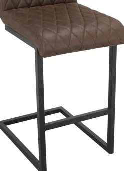 OTTO home Bistrostuhl »Janelle« () 2 Stk.Sitz und Rücken gepolstert, Nähte am Sitz und Rücken, Sitzhöhe 65 cm
