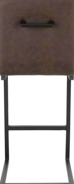 OTTO home Bistrostuhl »Janelle« () 2 Stk.Sitz und Rücken gepolstert, Nähte am Sitz und Rücken, Sitzhöhe 65 cm