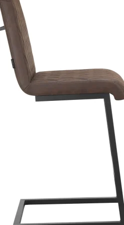 OTTO home Bistrostuhl »Janelle« () 2 Stk.Sitz und Rücken gepolstert, Nähte am Sitz und Rücken, Sitzhöhe 65 cm