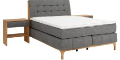 OTTO home Boxspringbett »Jelle« 5 Stk. tlg. zertifizierte, recycelte Bezugsstoffe, verschiedene Ausführungen