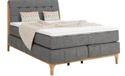 OTTO home Boxspringbett »Jelle« 5 Stk. tlg. zertifizierte, recycelte Bezugsstoffe, verschiedene Ausführungen