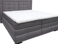 OTTO home Boxspringbett »MIVVA mit Bettkasten, mit Taschenfederkernmatratze H3, H3/H4 mix, H4« mit Kaltschaum- oder Visco-Topper (bei H4), Komfortliegehöhe 67cm
