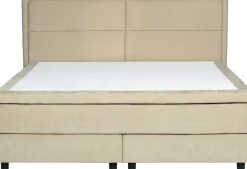 OTTO home Boxspringbett »VIVIANNE, Polsterbett mit 7-Zonen-Taschenfederkernmatratze H3« erhältlich in den Farben anthrazit und beige