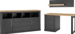 OTTO home Büromöbel-Set »Westminster« im romantischen Landhausstil, exclusiv by Otto