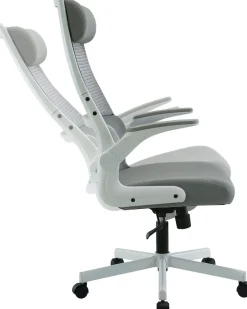 OTTO home Bürostuhl »Menton, ergonomischer Schreibtischstuhl« () inkl. Kopfkissen, Lendenwirbelstütze, modernes Design