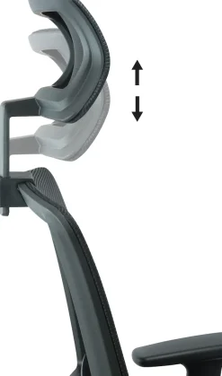 OTTO home Bürostuhl »Tallard, Mesh Schreibtischstuhl, ergonomische Ausstattung« () verstellbare Kopfstütze, Lumbalstütze & Armlehnen