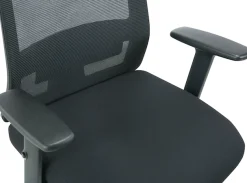 OTTO home Bürostuhl »Tallard, Mesh Schreibtischstuhl, ergonomische Ausstattung« () verstellbare Kopfstütze, Lumbalstütze & Armlehnen