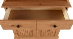 OTTO home Buffet »Liotta« mit 1 Schubkasten u. 3 verstellbare Einlegeböden, massives Kiefernholz
