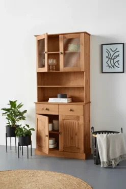OTTO home Buffet »Liotta« mit 1 Schubkasten u. 3 verstellbare Einlegeböden, massives Kiefernholz