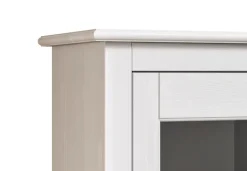 OTTO home Buffet »Rauna« Highboard, massive Kiefer, Türen mit Glaseinsätzen, B/H 146/134 cm