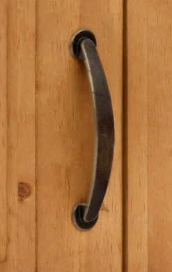 OTTO home Buffet »Selma« aus massivem Kiefernholz, mit Griffen aus antikisiertem Metall