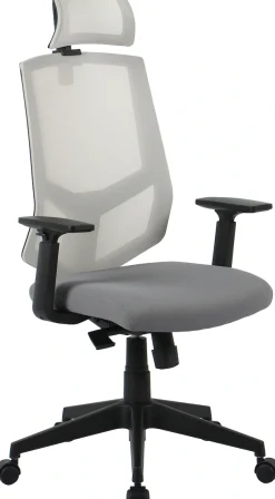 OTTO home Chefsessel »Netti, Schreibtischstuhl, hochwertige ergonomische Ausstattung« () Kopfstütze, Armlehnen & Rückenlehne verstellbar