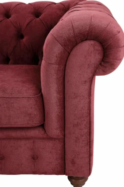 OTTO home Chesterfield-Sofa »Chesterfield 2-SitzerB/T/H: 150/89/74 cm« mit hochwertiger Knopfheftung , auch in Leder