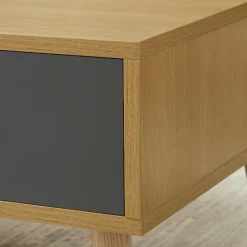 OTTO home Couchtisch »Avril« Kommode, FSC-zertifizierter Holzwerkstoff, lackiert,Eichen-Melamin, FSC-zertifiziertes Eschenholz, Breite 110 cm