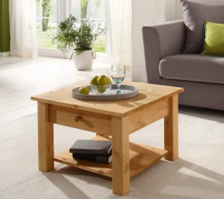 OTTO home Couchtisch »Chicago« Couchtisch, Sofatisch, OTTOs Choice,in zwei Größen, Landhausstil, zusätzlicher Stauraum